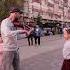 Маленькая девочка поёт Катюшу под скрипку