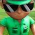 Green Little Shingum Chainshaw Man Vs Motu Patlu And John The Don Shorts Youtubeshorts Motu