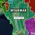 Myanmar Through Map Animation Myanmar Geostudy Worldgeography Upsc Upscexam Mapanimation