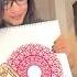 Mandala Art With Music Instrument Books And Feather Mandalaart