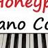 JAWNY Honeypie Piano Cover Karaoke Instrumental