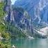 Pragser Wildsee Dolomiten Landschaft Pragserwildsee Südtirol