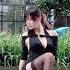 Asian In Stockings Mini Dress Shorts Stockings