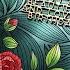 LIVE CRAFTING Combining 2 Stencil Sets Featuring Long Line Leaves Roses