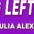 Julia Alexa Nothing Left To Lose Lyrics