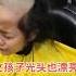 A Cute Little Adorable Chinese Girl Gets Her Forced Crying Headshave In Barbershop Shorts S V