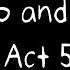 Romeo And Juliet By William Shakespeare Act 5 Audiobook