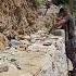 Muro A Secco In Costruzione Lavori In Corso