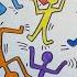 How To Draw Keith Haring S Break Dancing Figures Easy Art Tutorial