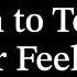 Scorpions Born To Touch Your Feelings LYRICS