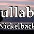 Lullaby Nickelback Lyrics