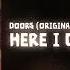 DOORS ORIGINAL SOUNDTRACK VOL 1 Here I Come