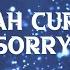 Jah Cure Sorry Official Lyrics Video