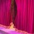 Rapunzel Flynn Rider Peek From Behind The Curtains And Enter The Royal Theatre Disneyland 5 4 25