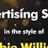 Robbie Williams Advertising Space Karaoke Version From Zoom Karaoke