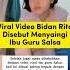 Video Viral Bidan Rita Disebut Saingi Ibu Guru Salsa