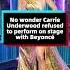 No Wonder Carrie Underwood Refused To Perform On Stage With Beyoncé Usa