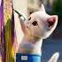 Kitten Abandoned For His Art But What He Painted On The Streets Changed Everything