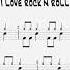 JOAN JETT I Love Rock N Roll DRUMLESS BACKING TRACK DRUM SCORE