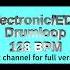 Electronic EDM Drum Loop 128 BPM Shorts