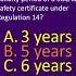 SOLAS CHAPTER 1 5 Solascertificates