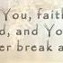 Never Break A Promise Lyric Video By Brittani Scott