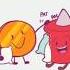 Pin Gives Her Plush To Coiny Coinpin BFDI Comic