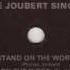 LARRY LEVAN STAND ON THE WORD JOUBERT SINGERS