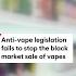 Vape Crackdown Not Slowing The Black Market Sale Of Vapes