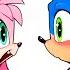 Movie Sonic Meets Amy Sonic X Amy Sonamy Comic Dub Comp