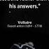Voltaire Quotes Every Freedom Fighter Needs