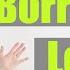 English Vocabulary Borrow Lend Me