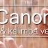 Canon Harp Kalimba Version