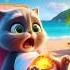 Котики в Египте Cats мультик Dalle3 Chatgpt Aicat Aiart Ai кот нейросеть юмор ии