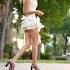 Windy Day Blonde Skirt