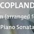 Piano Sonata III Andante Sostenuto