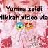Yumna Zaidi Nikkah Meerab Ready Dulhan Dulha Murtasim Shorts Viralvideos Terebin Yumnazaidi