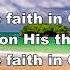 Have Faith In God When Your Pathway Is Lonely