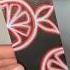 Orange With Neon Light Art Viralvideo Satisfying Best Artwork Cute