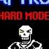 Official Undertale Disbelief Papyrus Phase 1 2 Hard Mode HP INF Undertale FanGame Thanos Sans