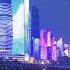 Evening View Qingdao Beach The Light Show China Shorts
