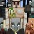 Creaking Vs Every Mob Bedrock Creaking With Absorption 5 Strength 1 Vs All Mobs In Minecraft