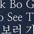 Park Bo Gum Let S Go See The Stars 별 보러 가자 Han Rom Indo Eng Lyrics