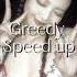 Tate McRae Greedy Speed Up