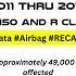 Autolabpro2 0 Recall Notice For Takata Airbag Mercedesbenz GL450 And RClass
