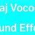 Fmaj Vocoder Sound Effect