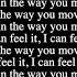 Sara Phillips The Way You Move LYRICS LETRAS En Brazos De Un Asesino