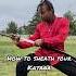 How To Sheath Your KATANA Anime Style Shorts Katana Fikshun Howto