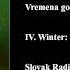 Alexander Konstantinovich Glazunov Vremena Goda The Seasons Op 67 IV Winter Ice