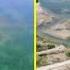 Euphrates River Water Level Comparison In The Same Spot 2021 Vs 2023